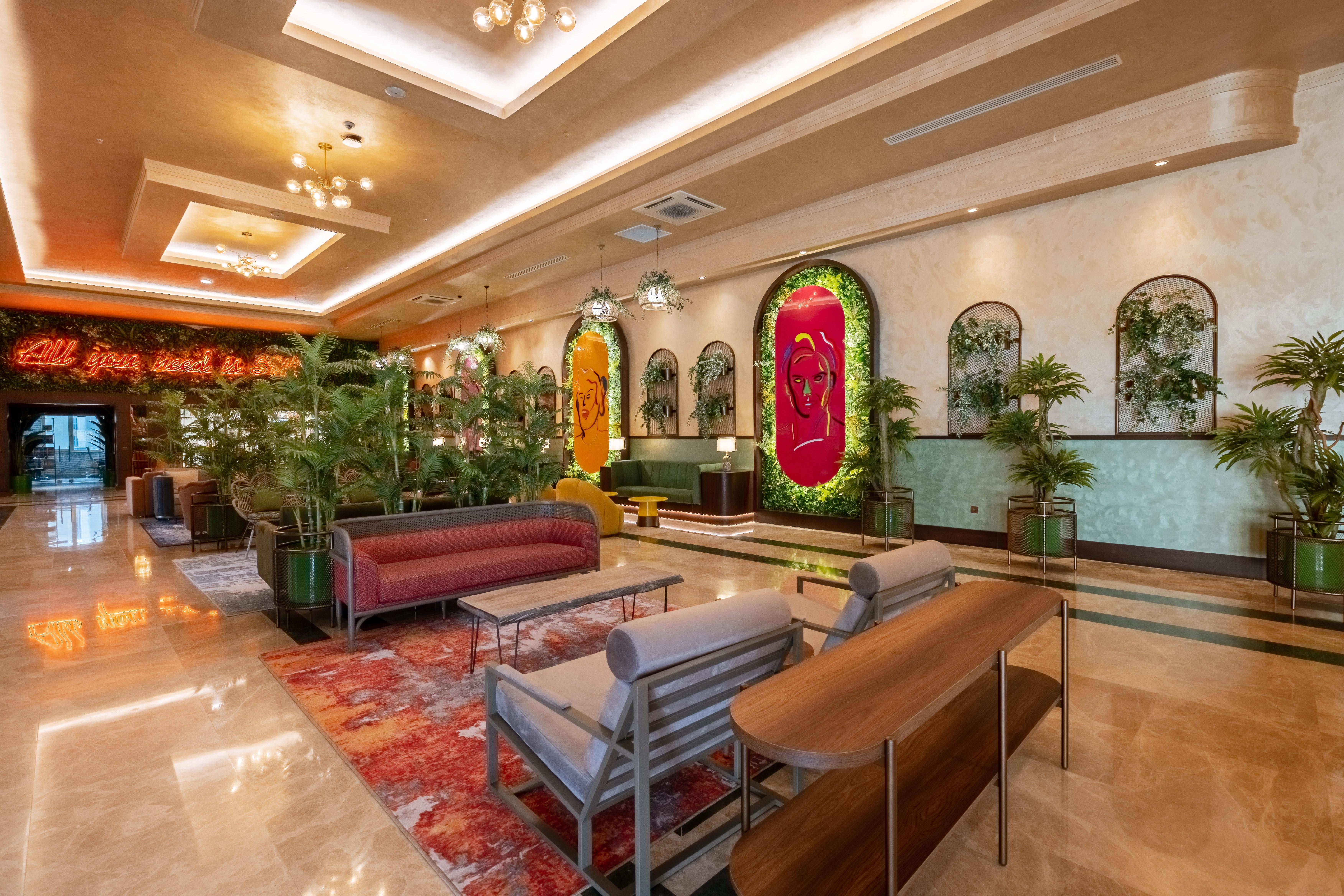 Megasaray Westbeach Antalya Exterior foto Lobby