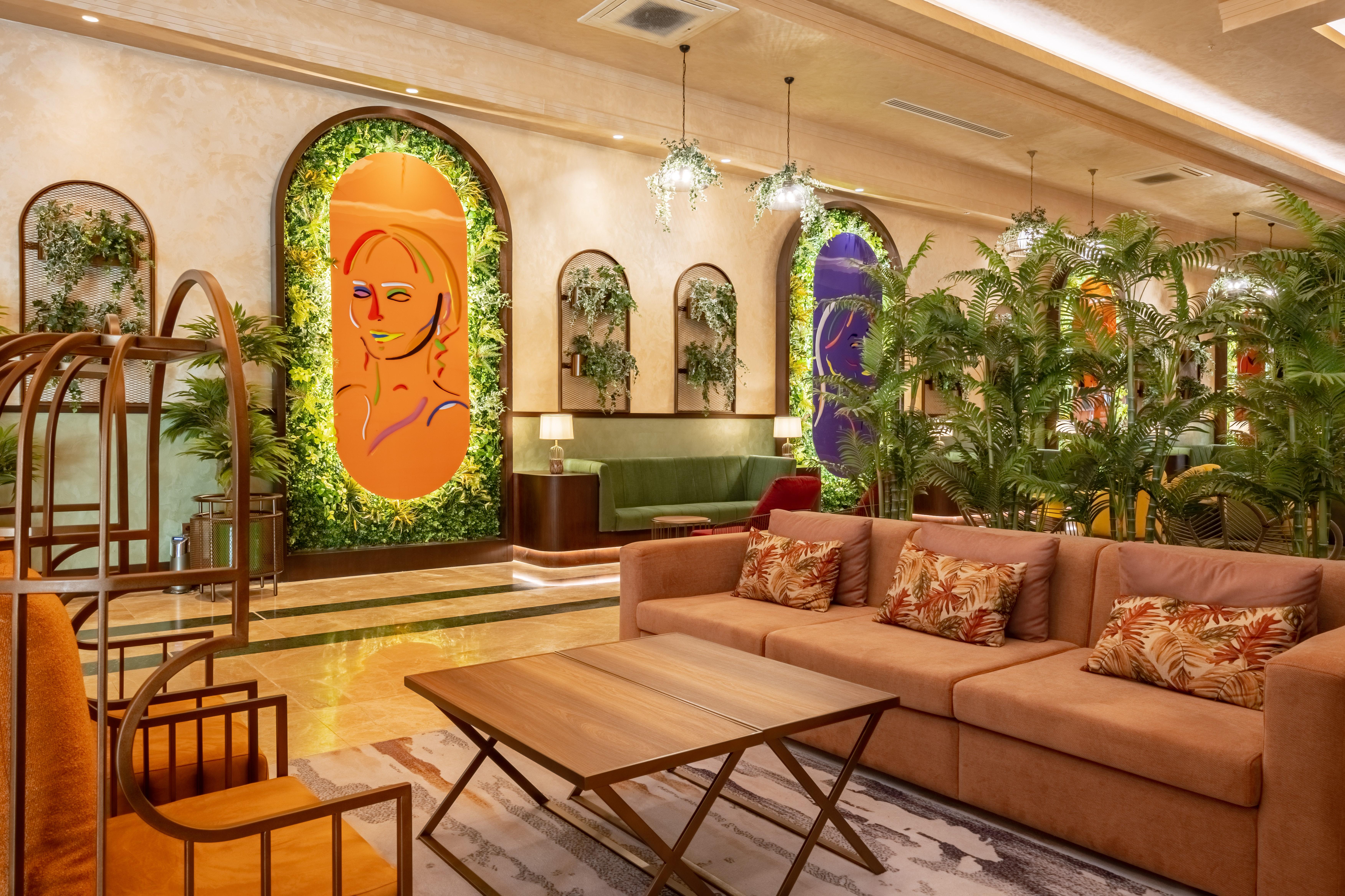 Megasaray Westbeach Antalya Exterior foto The lobby of the hotel